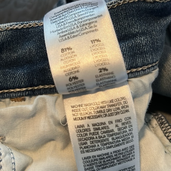 MOTHER DENIM THE HUSTLER ANKLE FRAY JEANS HOME MOVIES sz 27 - Picture 7 of 10